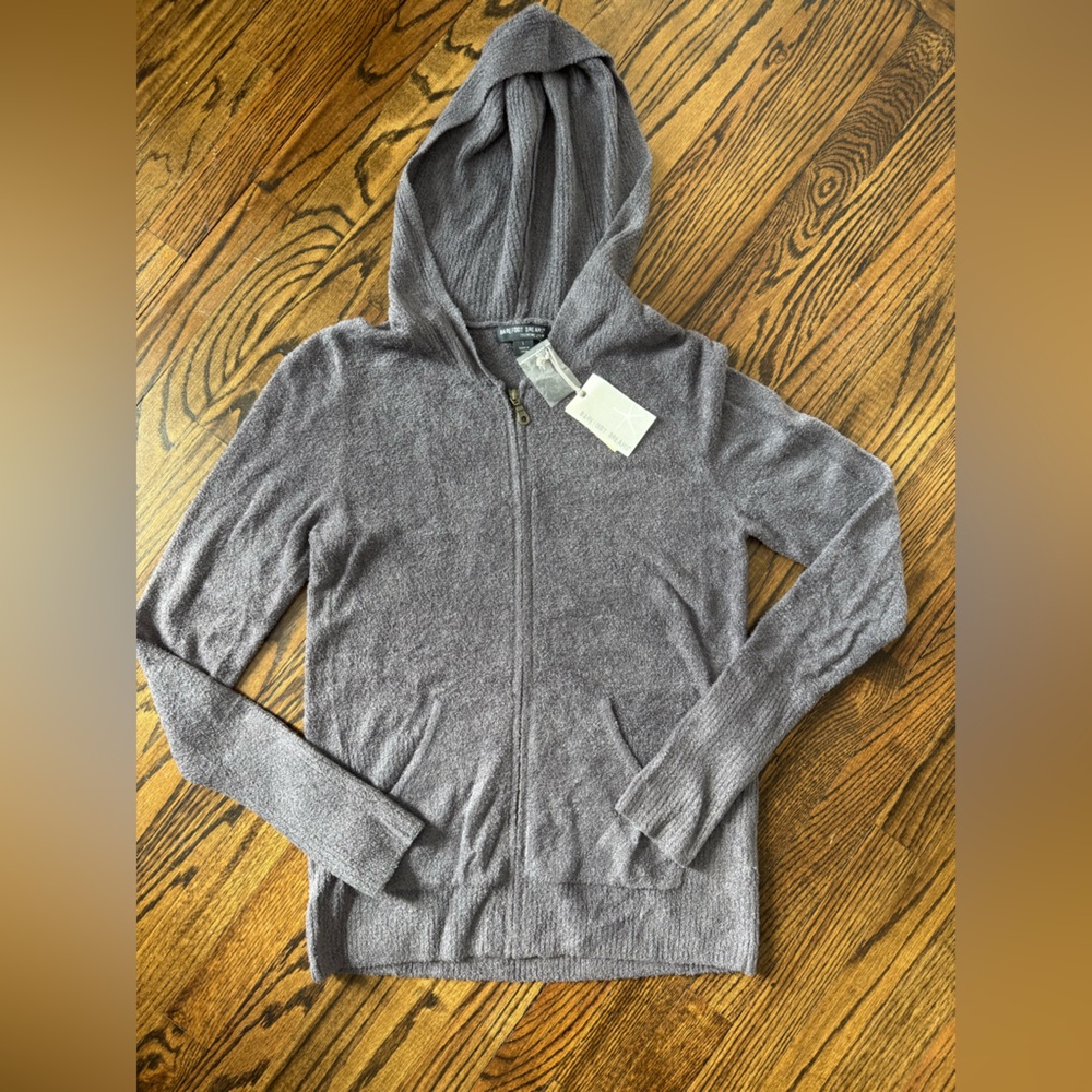 Barefoot Dreams Zip-up Sweatshirt NWT Large